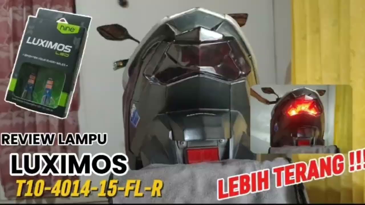 Review Lampu Nine LUXIMOS  | Lampu Rem Belakang Harga Merakyat Lebih Terang 