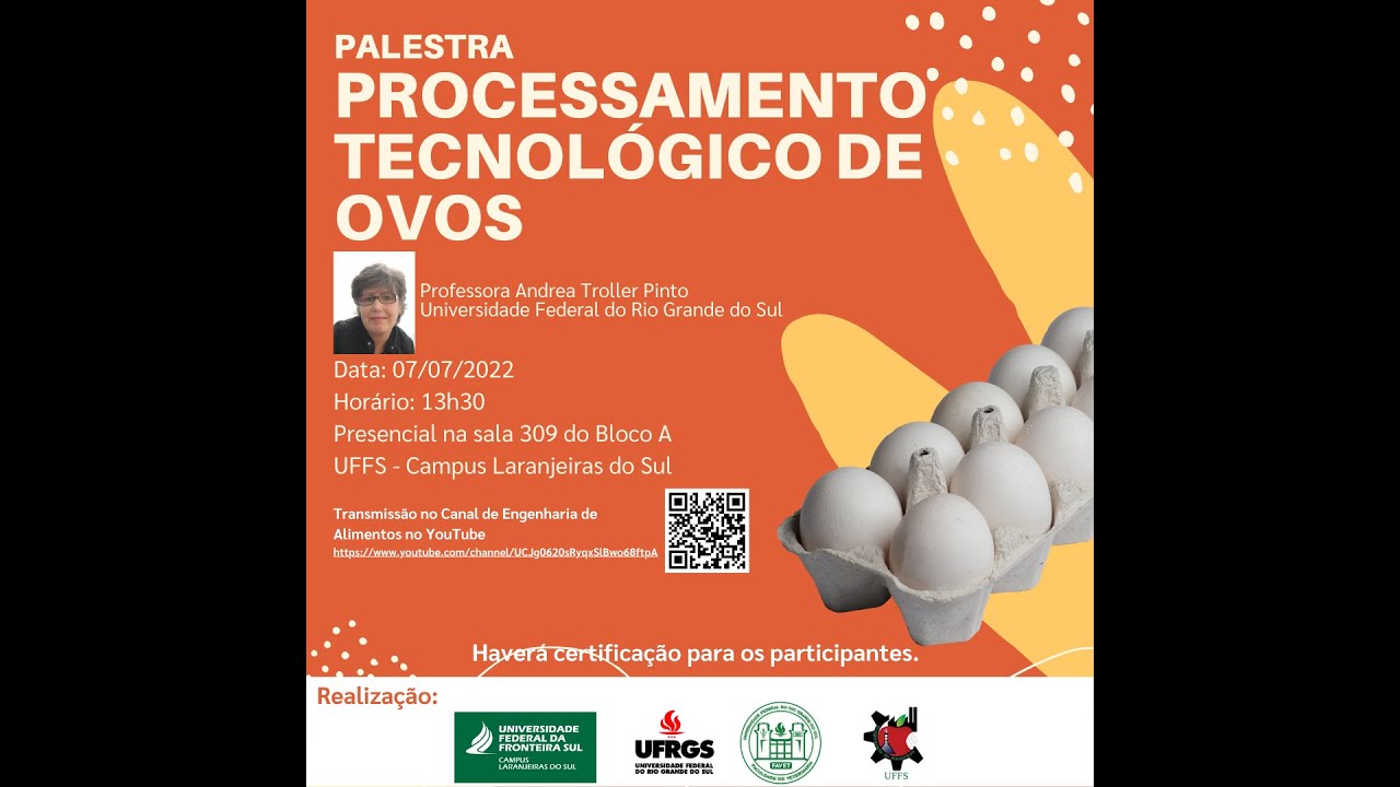 Processamento tecnológico de ovos
