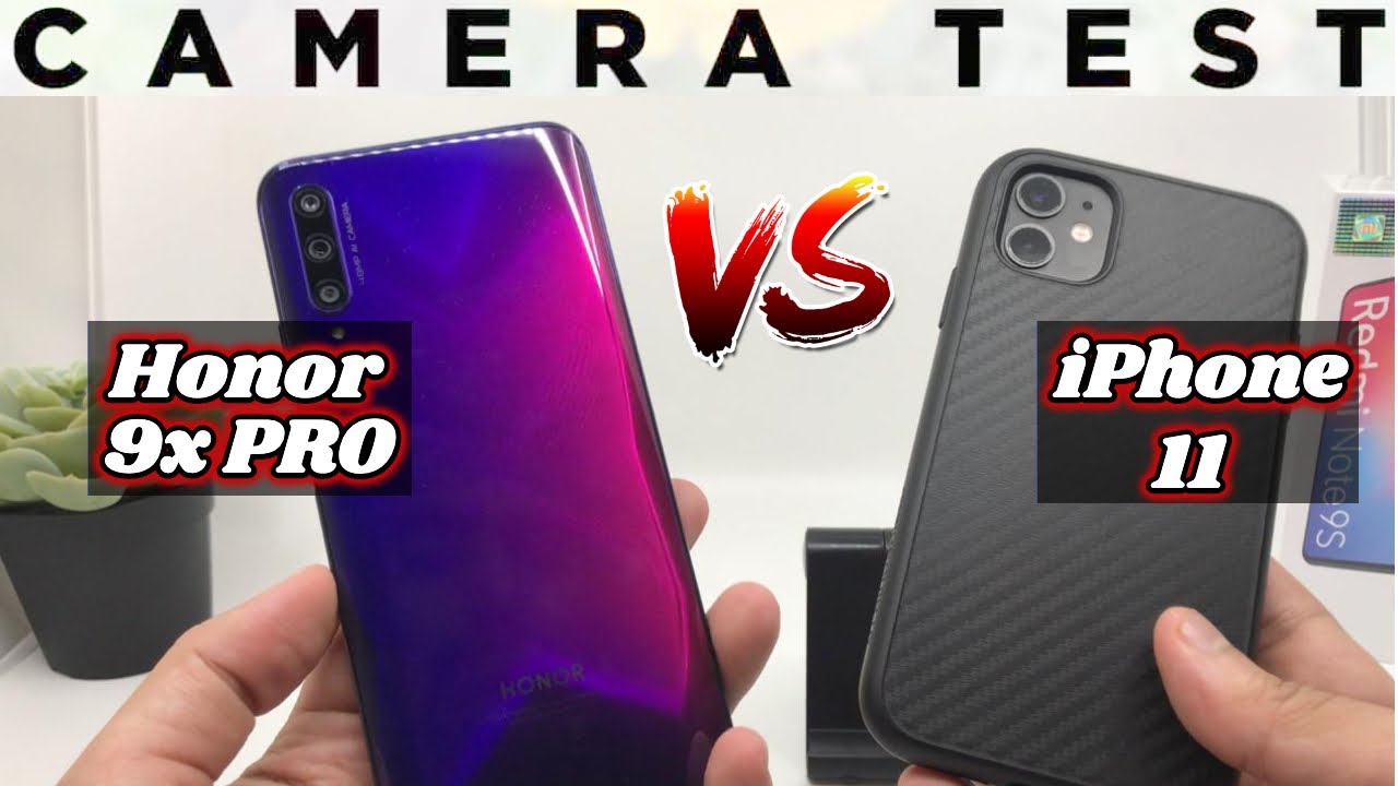 Honor 9X Pro vs iPhone 11 Camera Test Comparison!
