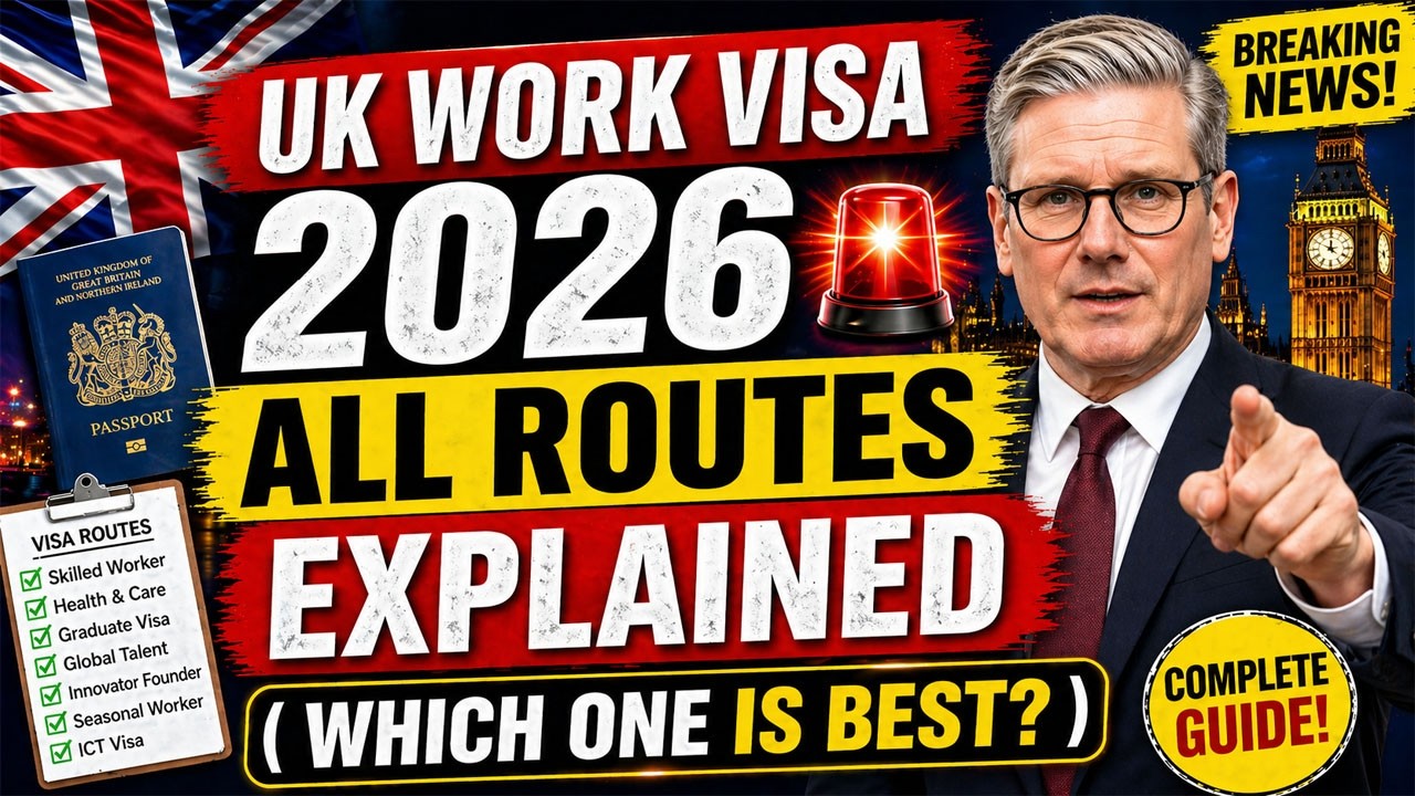 👉 &ldquo;UK Work Visa 2026 🚨 All Routes Explained | Best Visa for YOU?&rdquo;