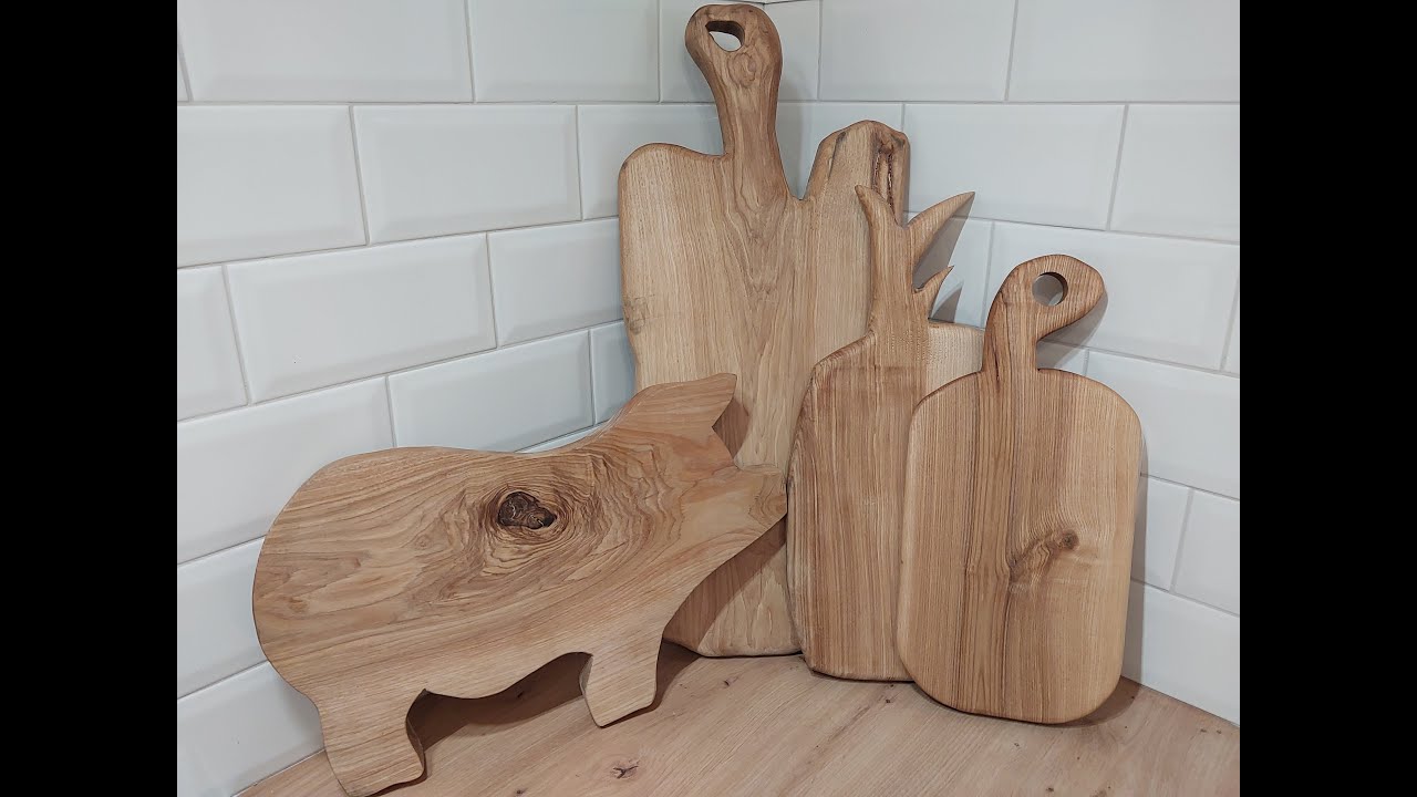 Deska do krojenia z litego drewna .How to make a cutting board out of solid wood