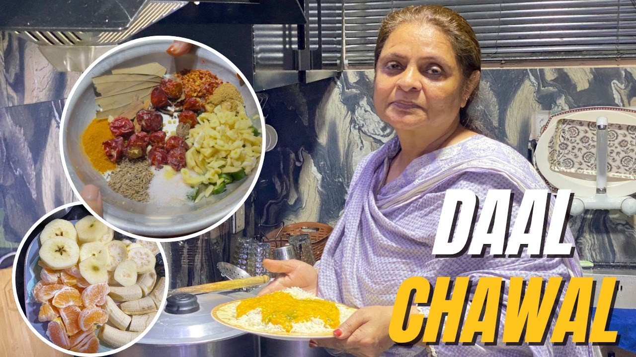 Aj ghar Ka kam kiya khud dal chawal banaie |Paras ka Jahan 
