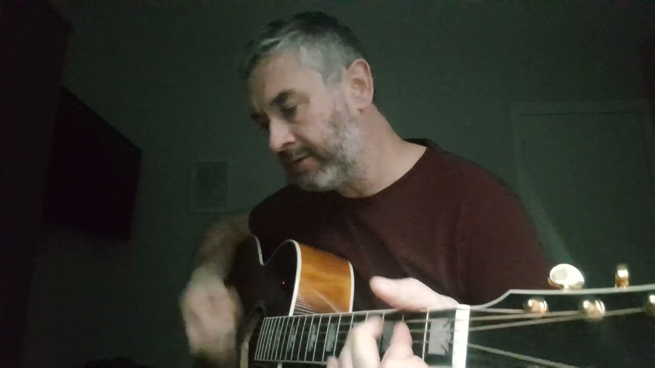 Personal Jesus (Johnny Cash/Depeche Mode) acoustic cover performed by JohnMaguire