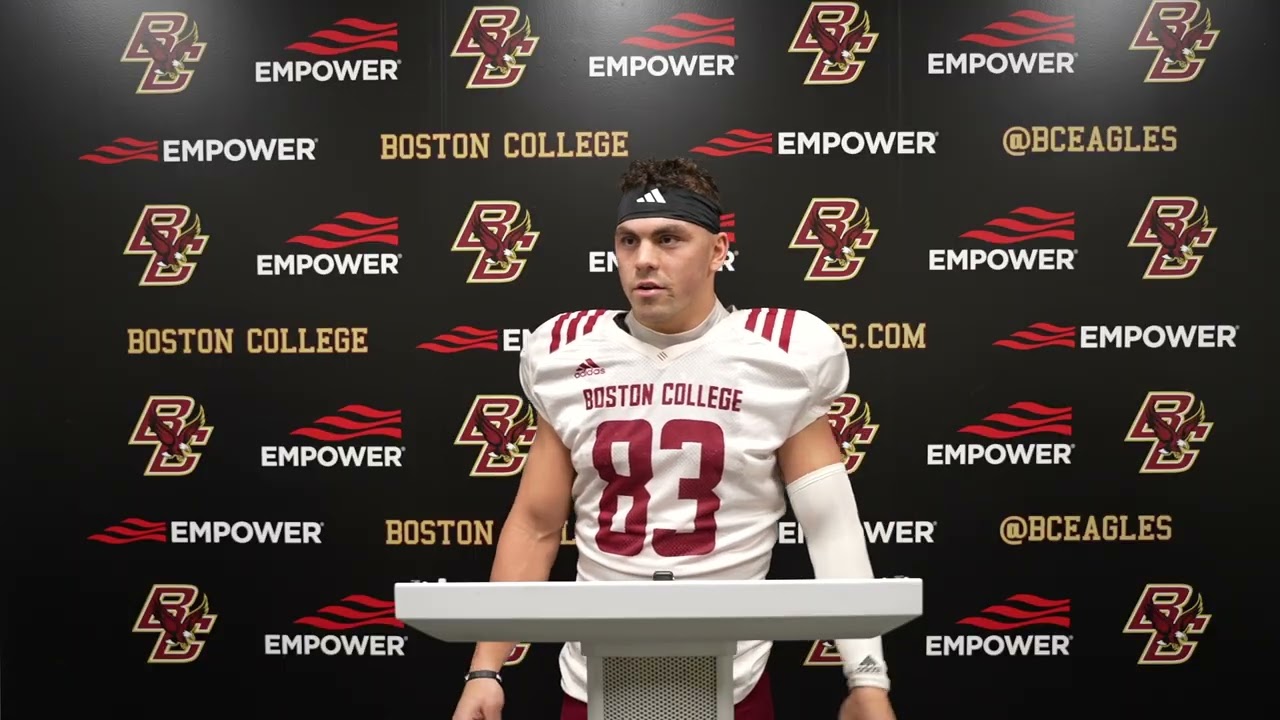 Football: Luke McLaughlin Media Availability (April 5, 2025)