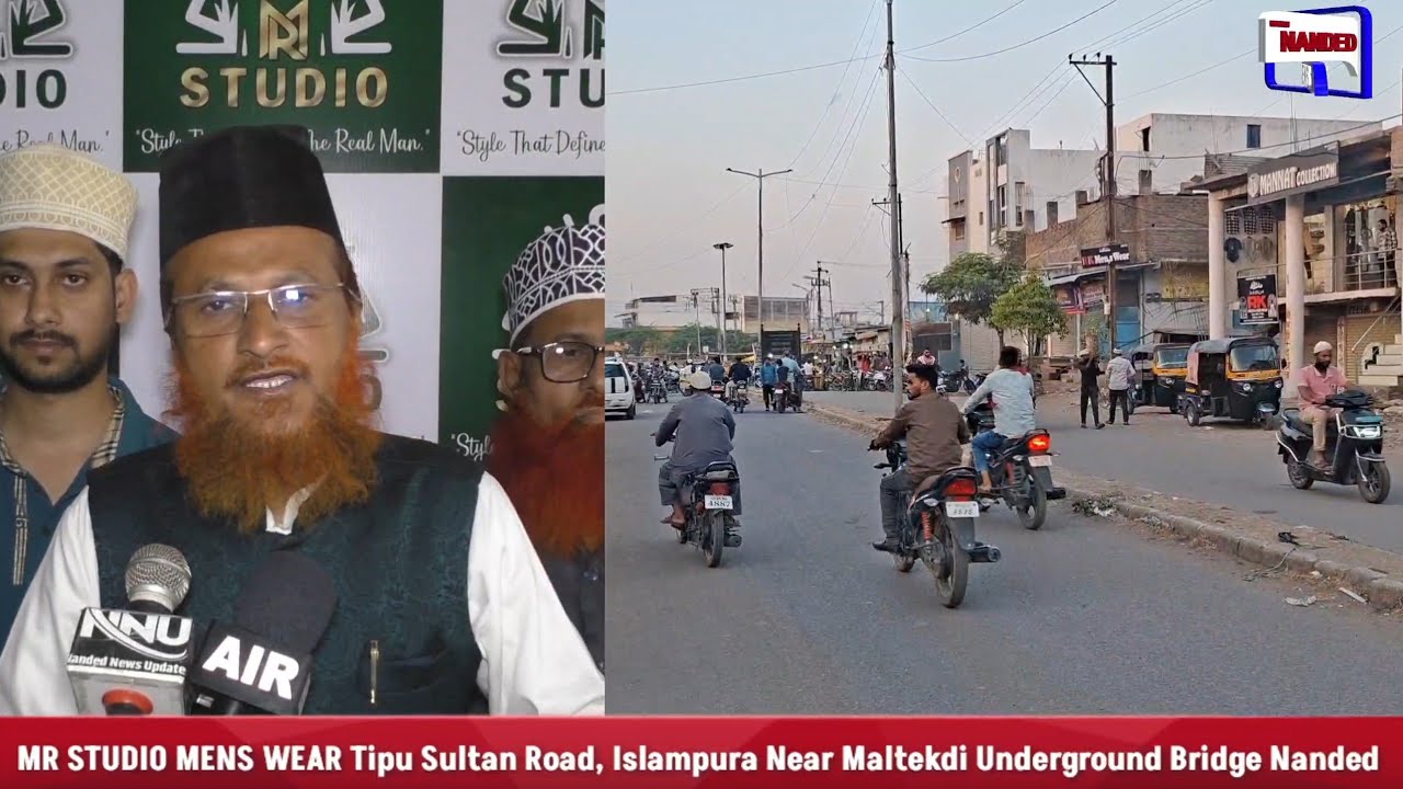 Nanded ▪︎ MR STUDIO MENS WEAR Tipu Sultan Road, Nanded ▪︎ 9 March 2026