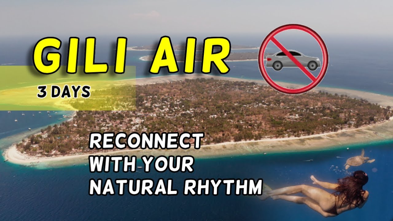 Gili Air: the perfect balance of peace, nature, and services.