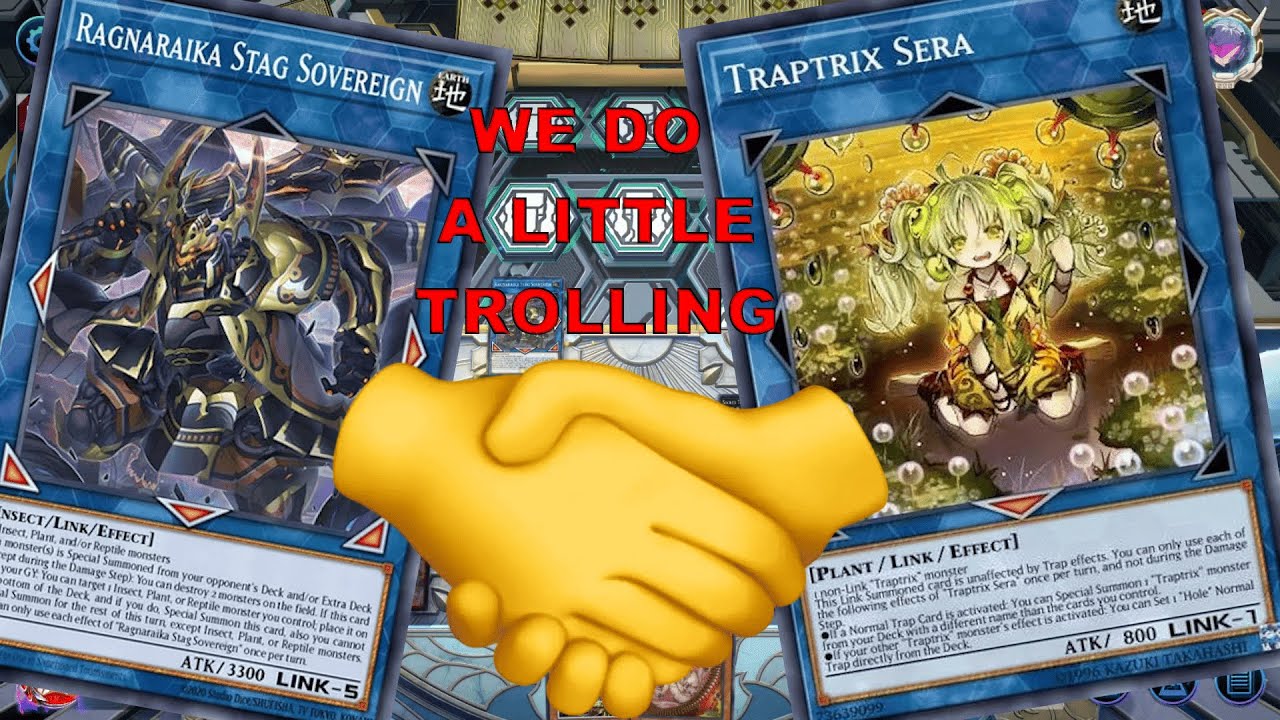 Don't let going 1st TRAPTRIX+RAIKA FULL COMBO... | Traptrix + Ragnaraika | Yu-Gi-Oh! Master Duel