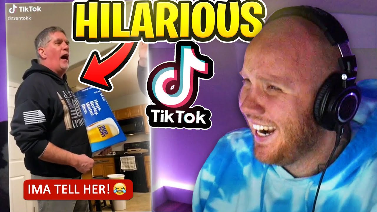 THIS IS ONE OF THE FUNNIEST TIKTOKS I'VE EVER SEEN! TIMTHETATMAN REACTS!