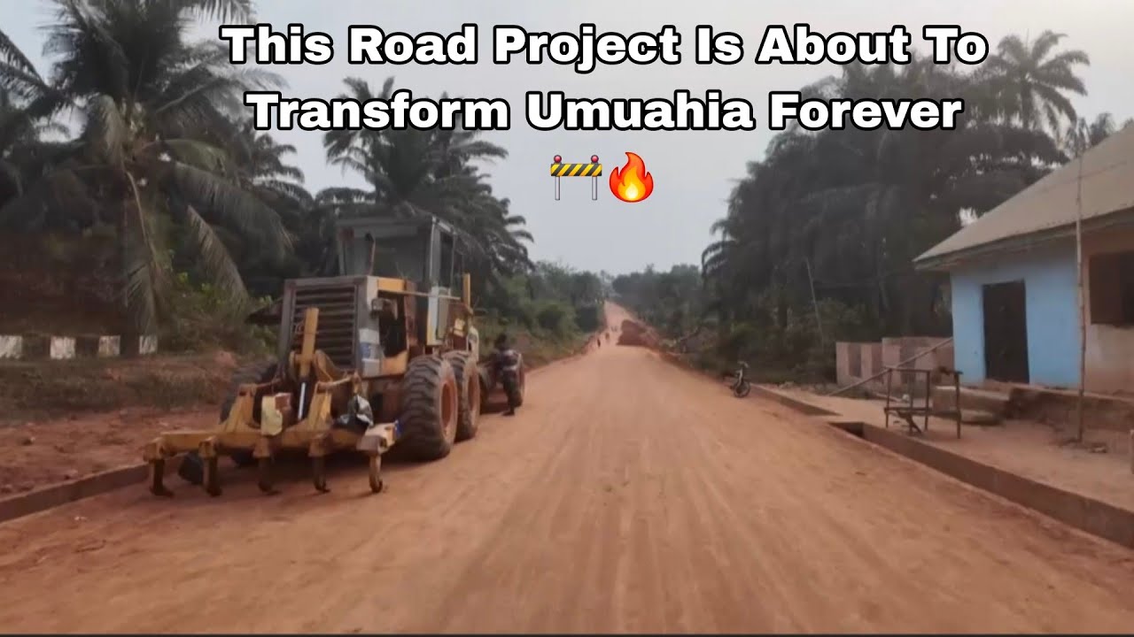Massive Road Project Set To Transform Umuahia City 🚧🔥| Abia Road Construction 