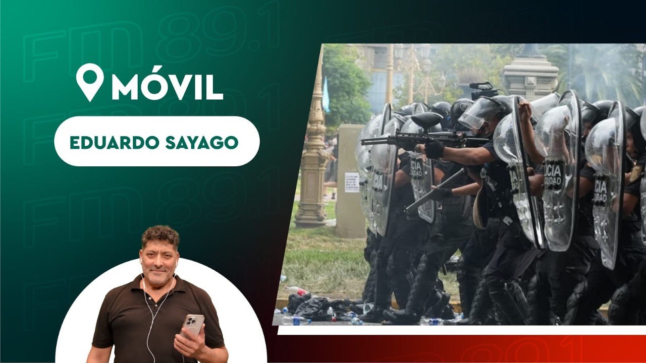 REPRESIÓN EN LAS INMEDIACIONES DEL CONGRESO