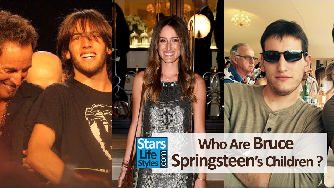 Who Are Bruce Springsteen's Children ? [1 Daughter And 2 Sons]