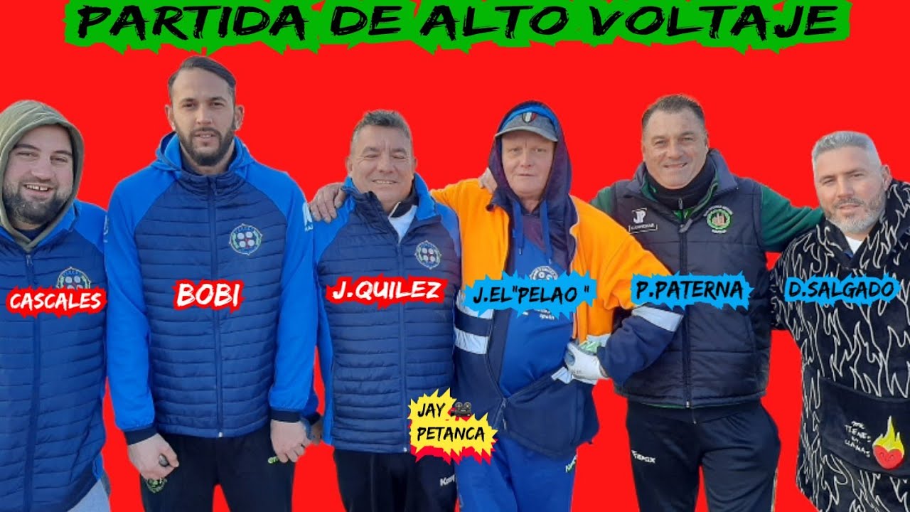 Vergelpetancaclub Elda Alicante 👌  Partida Súper Pata Negra de Alto Voltaje ⚡ 