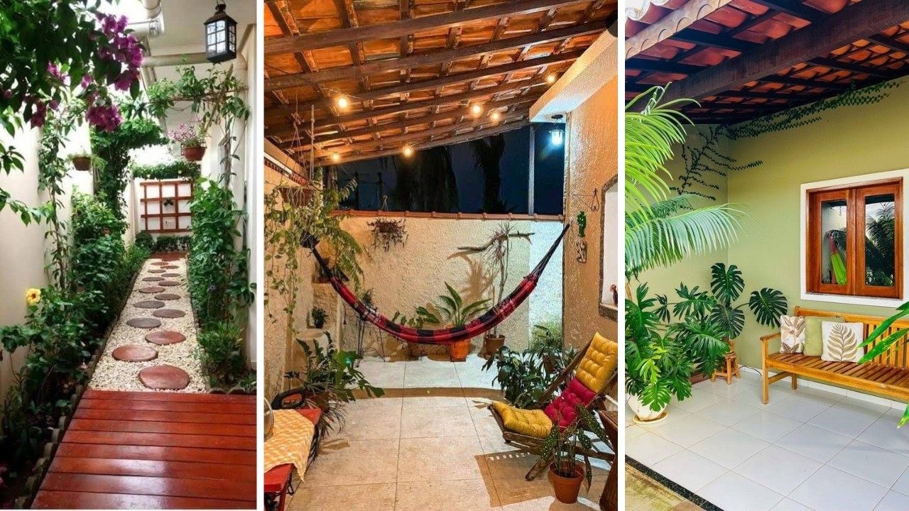 ✅ iDEAS para decorar PATIOS PEQUEÑOS que TRANSFORMARAN en un auténtico OASIS DE ENCANTO y COMODIDAD