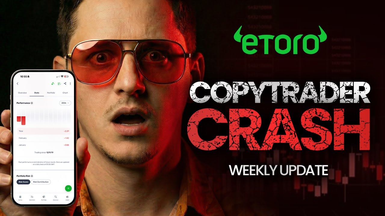 Мой инвестиционный портфель на eToro рухнул... Но ЭТО меня спасло.