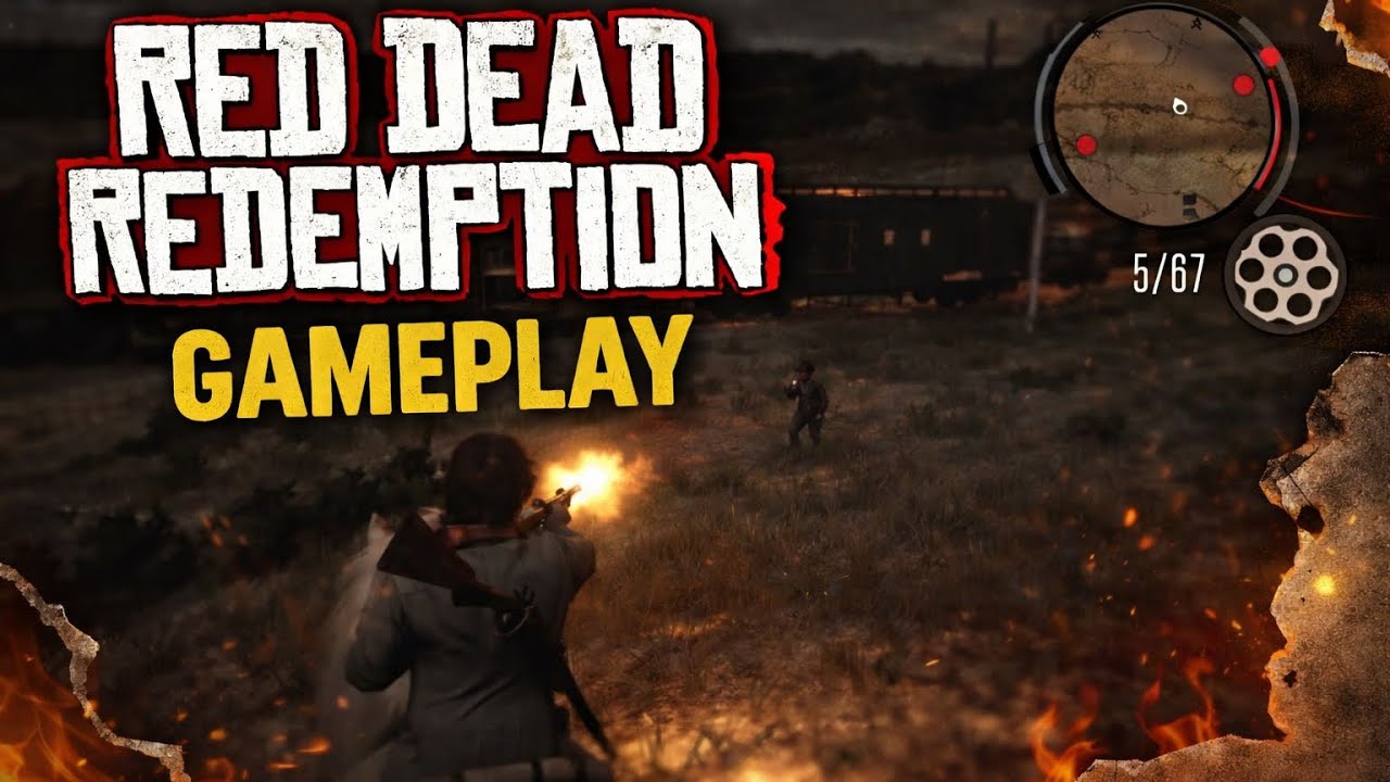 They Tried to Stop the Train… Big Mistake | Red Dead Redemption Gameplay