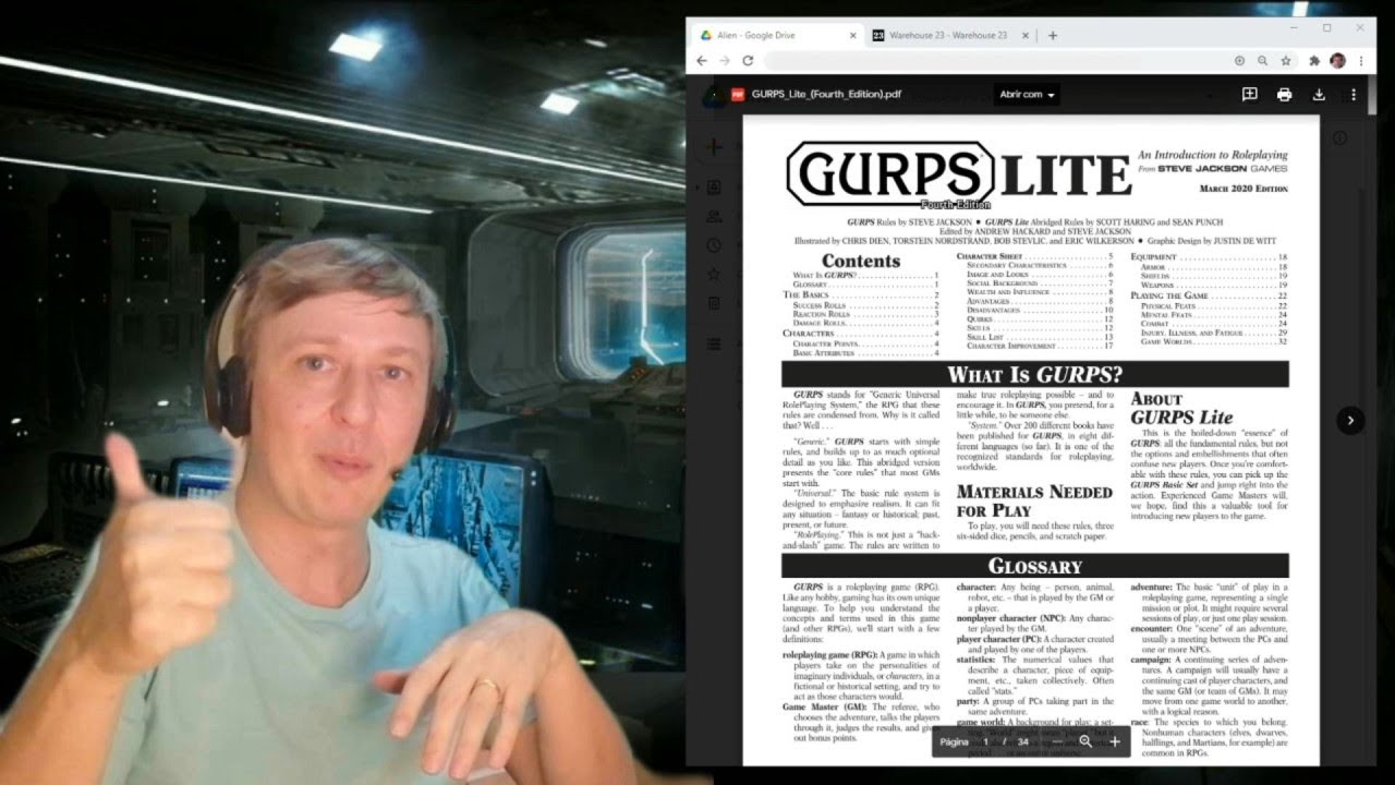 RPG de mesa | Aprendendo GURPS em 13min | D&D (Dungeons&Dragons)