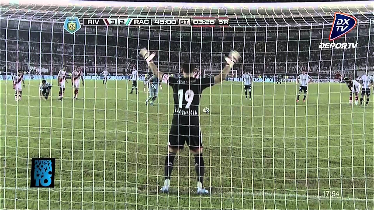 Chichizola héroe en el final. River 3 - Racing 2 | Torneo Final 2014 - Fecha 17
