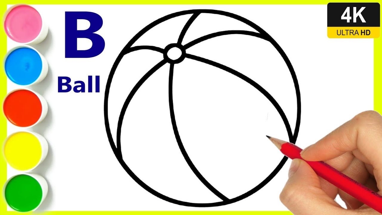 How to draw a ball || Ball drawing step by step || Easy Ball drawing || By Arya Drawing #balldrawing