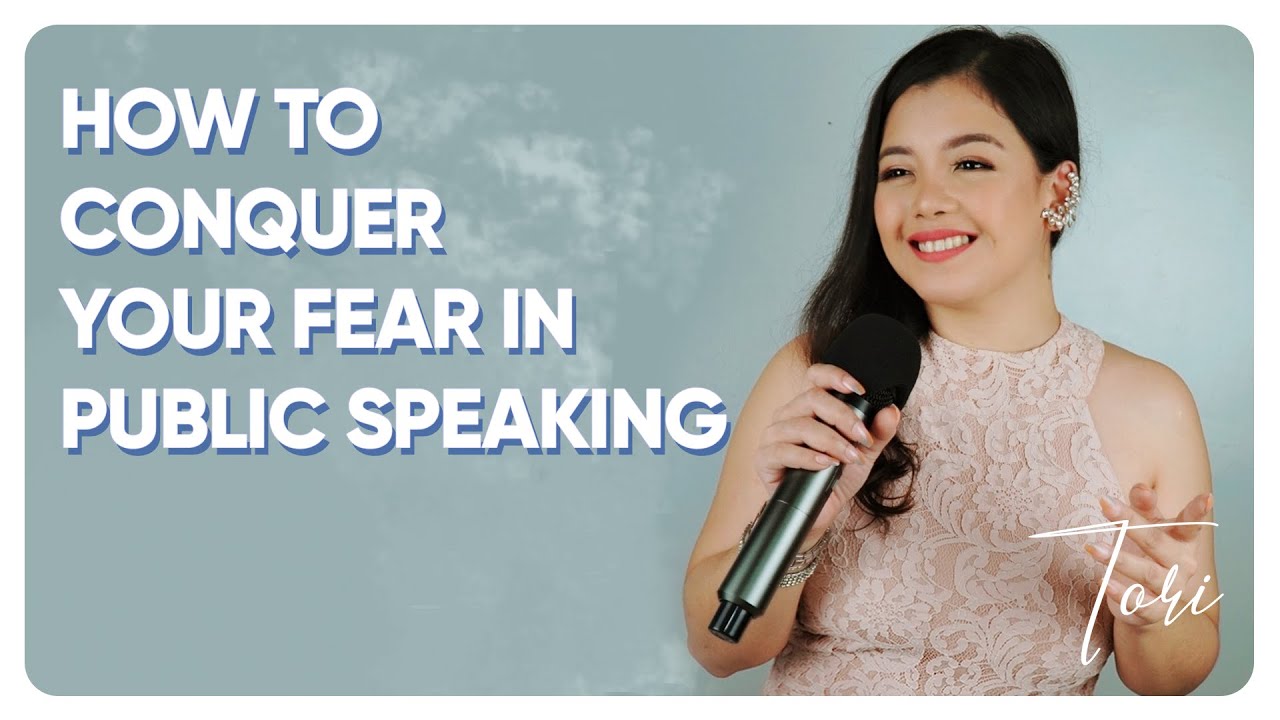 HOW TO CONQUER FEAR IN PUBLIC SPEAKING (Event Hosting, Presenter, Speaker Tips) I This is TORI
