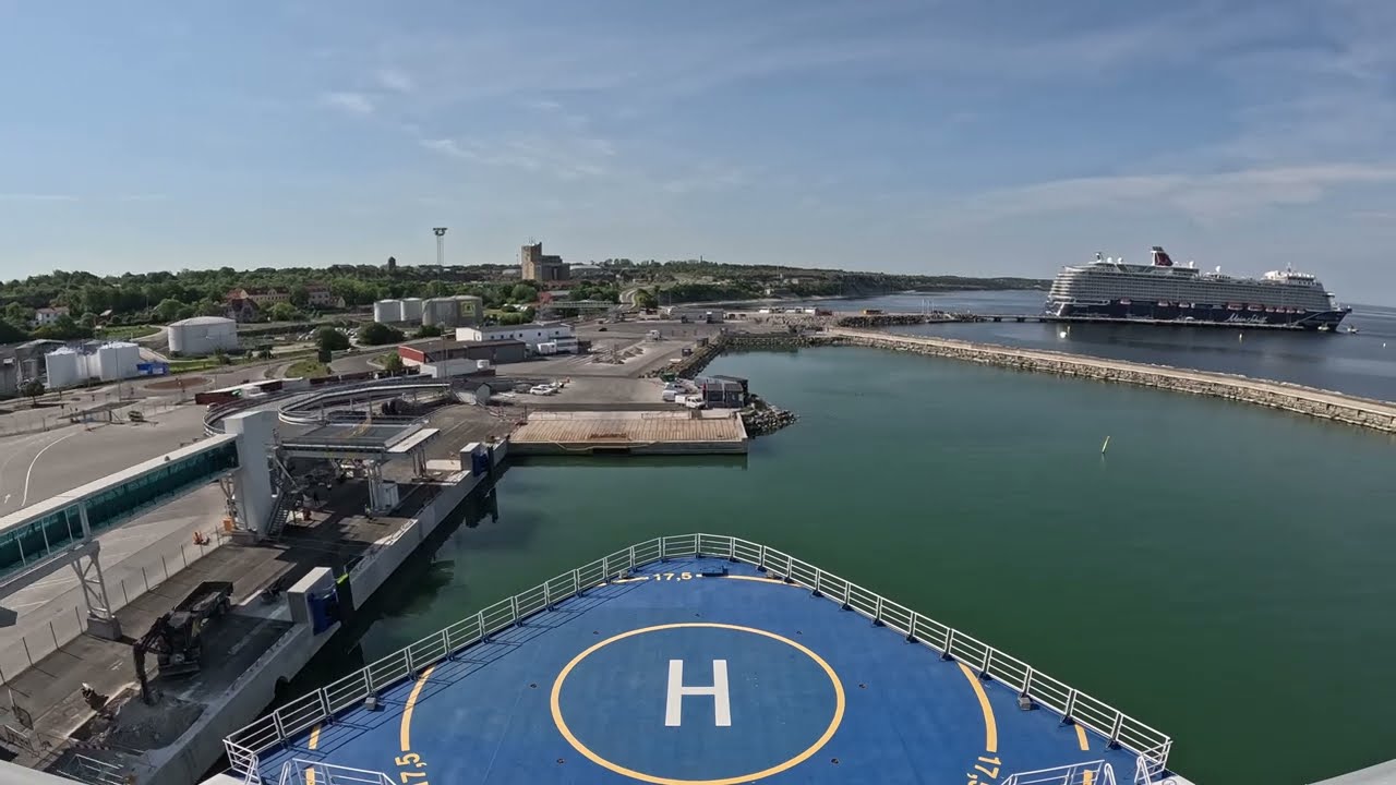 Birka Gotland ankomst till Visby