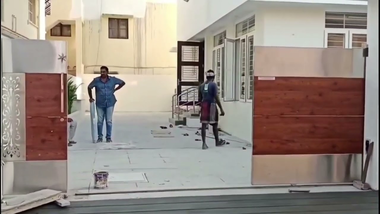 Automatic gates / Hand Rails / pargola glass / Glass Fitting - Shree Kumaran Engineering 
