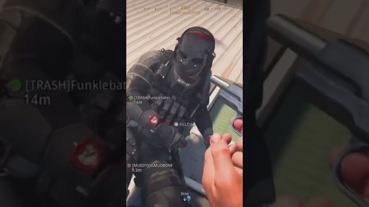 TEA BAGGING ANGRY TTV COD PLAYER #callofduty #warzone #rebirthisland #gaming #mw2