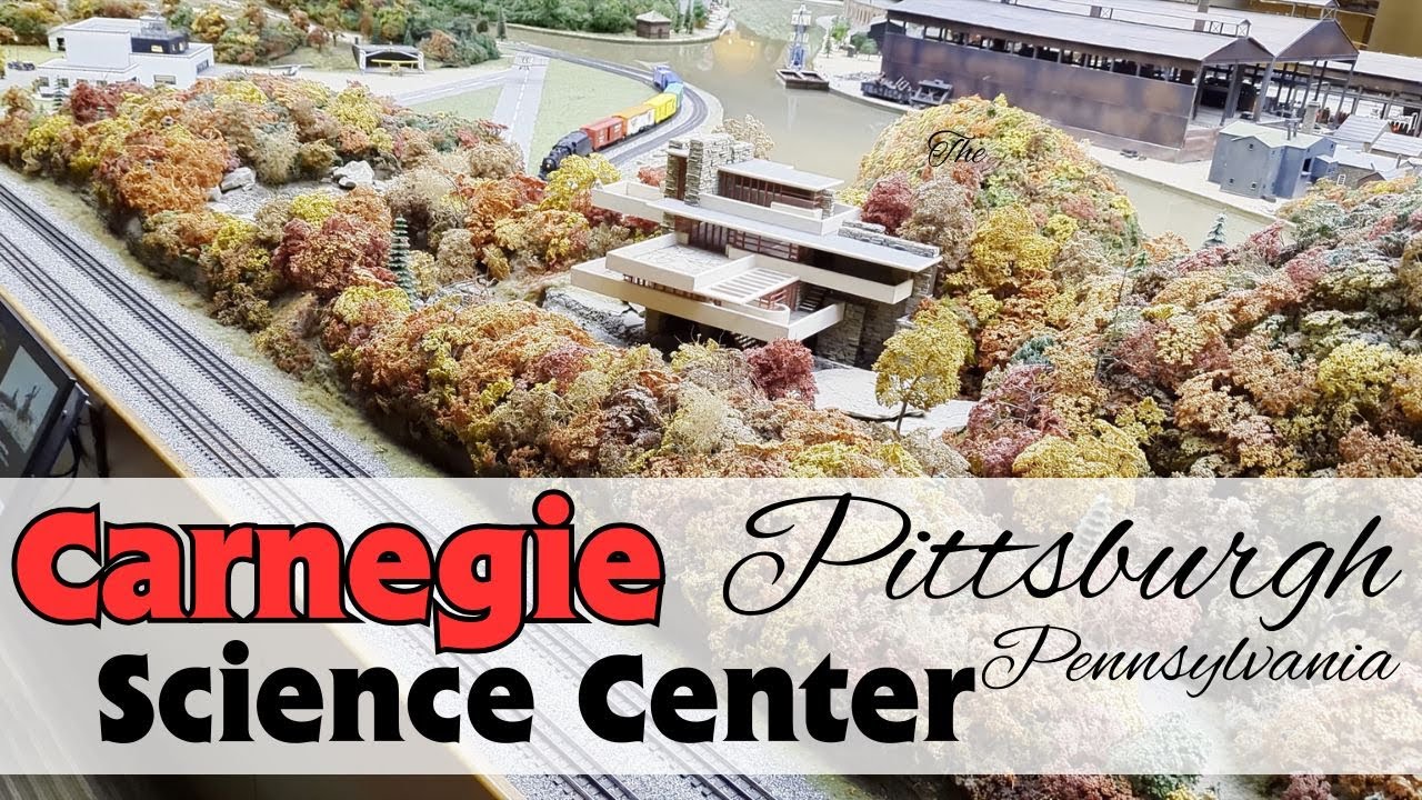 MASSIVE Model Train Layout at the Carnegie Science Center