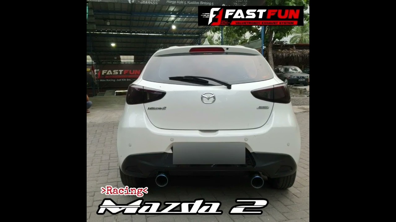 Mazda 2 Valvetronic Exhaust System - Catback System Exhaust. | Fastfun Exhaust.