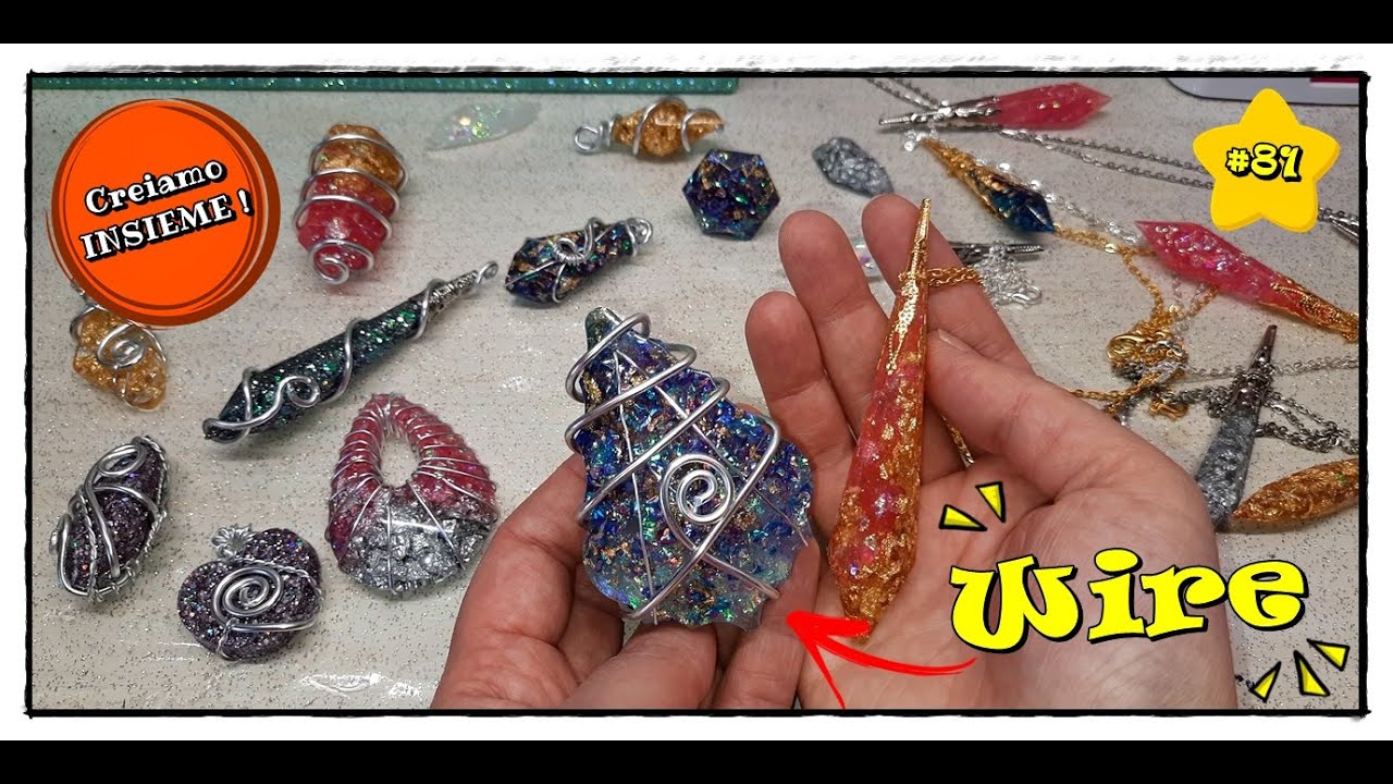 💎 Primi passi con la tecnica WIRE! 💍 Creiamo insieme #81 🎨 C • Art