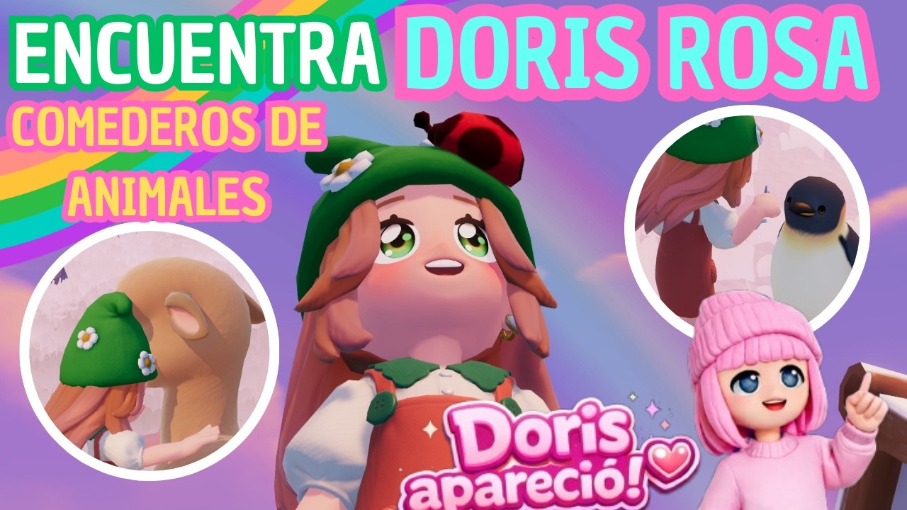 #heartopia Llegaron los pingüinos, Ahora bien ¿Dónde está DORIS ROSA?