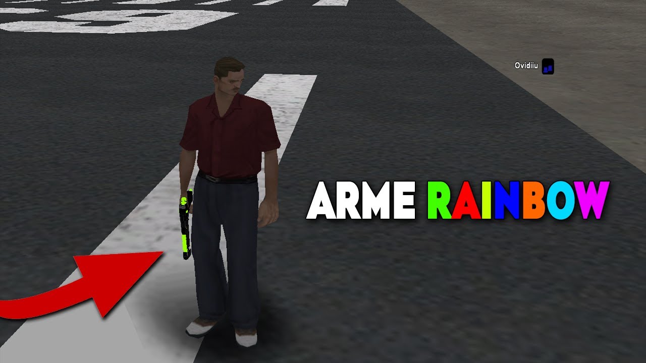 ARME RAINBOW FOR SAMP | MODURISAMP.RO