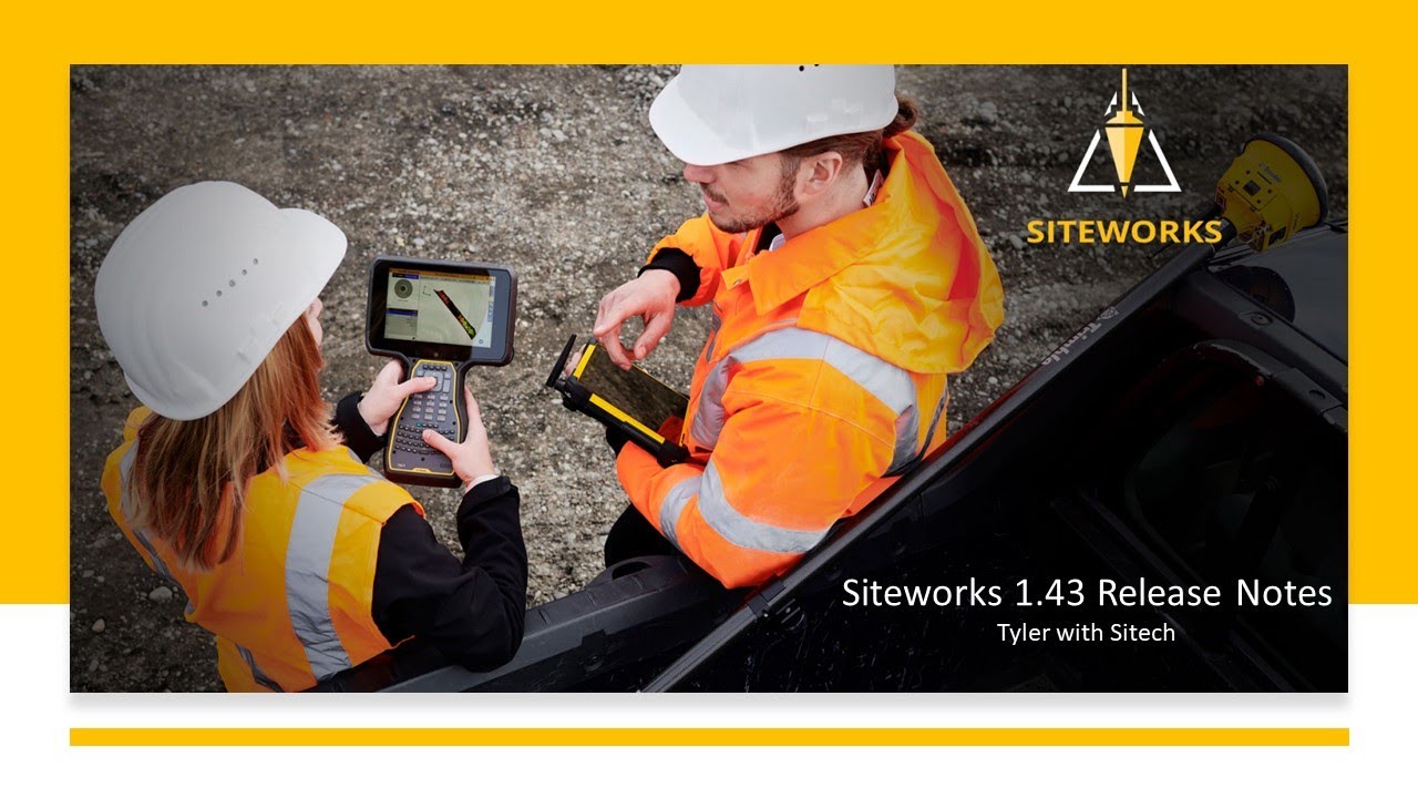 Trimble Siteworks Version 1.43 Release Notes Review