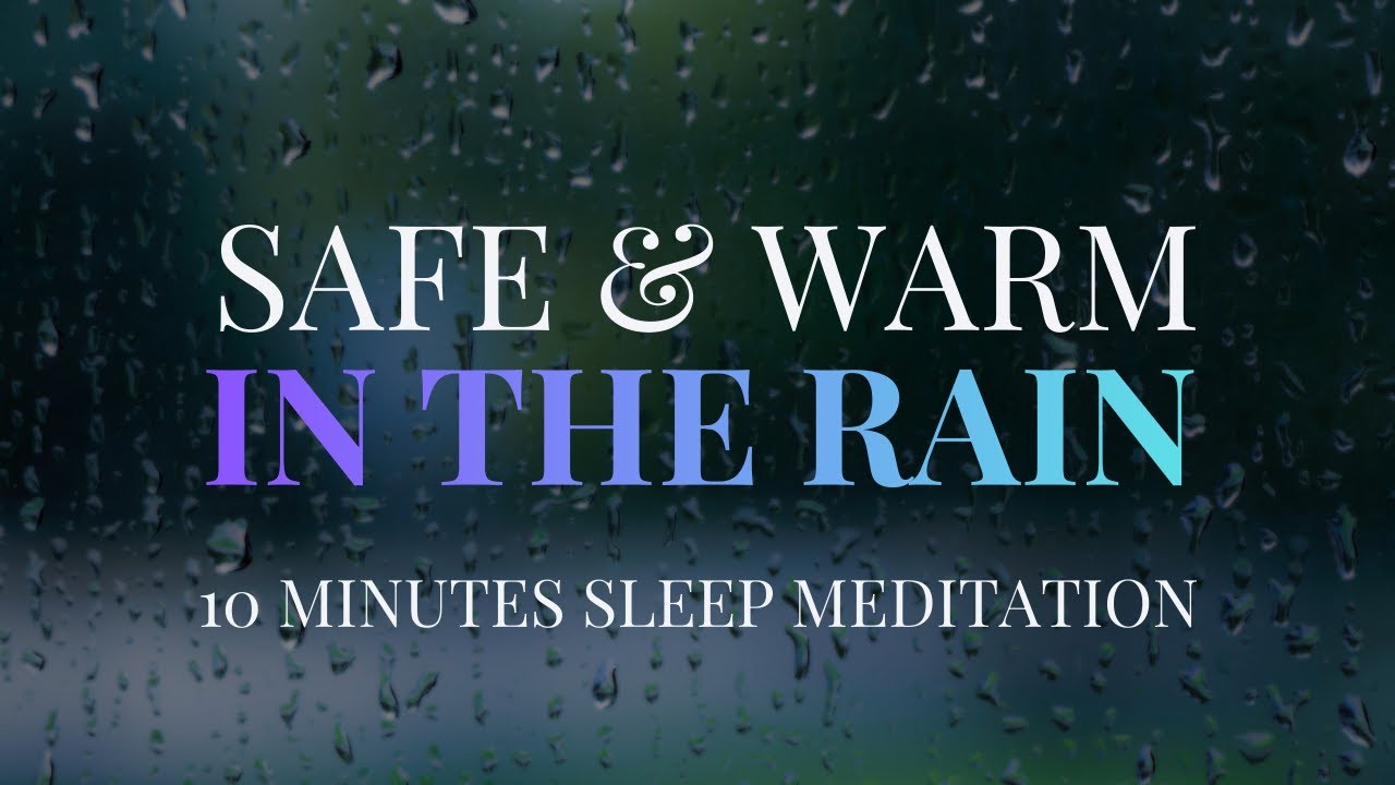 When the World is Too Loud... (Rainy Cabin Sleep Meditation)