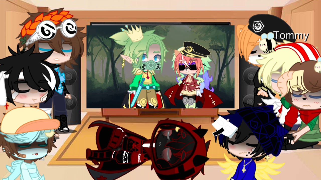 mcyt react to 2 dream(MCYT) video's(dream angst)