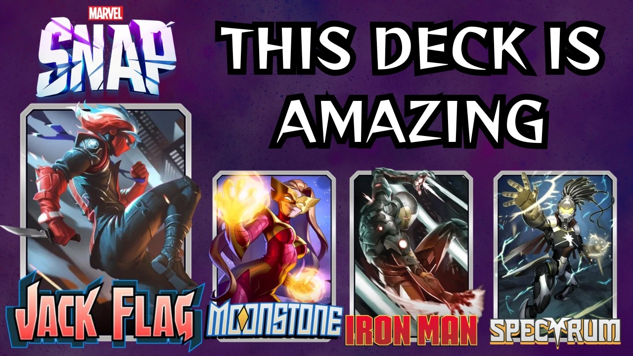Ongoing Overdrive: The Power of Jack Flag & Moonstone Stacking | Marvel Snap Gameplay