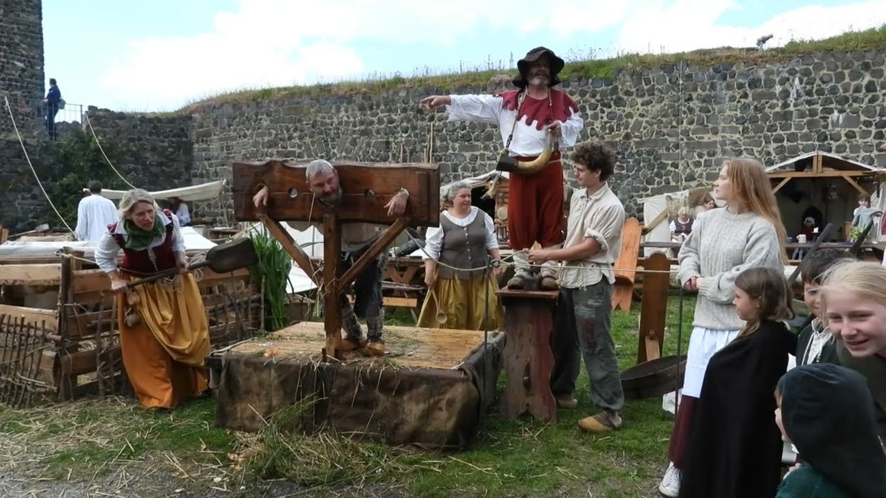 Burghoffest Stolpen 2024 - Mittelalter auf Burg Stolpen