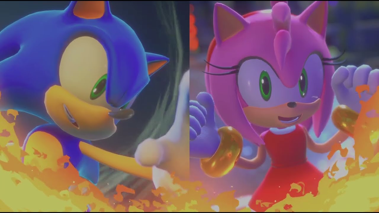 Can't go easy against anyone even amy. (Sonic Racing Crossworlds Boom Boo Grand Prix)