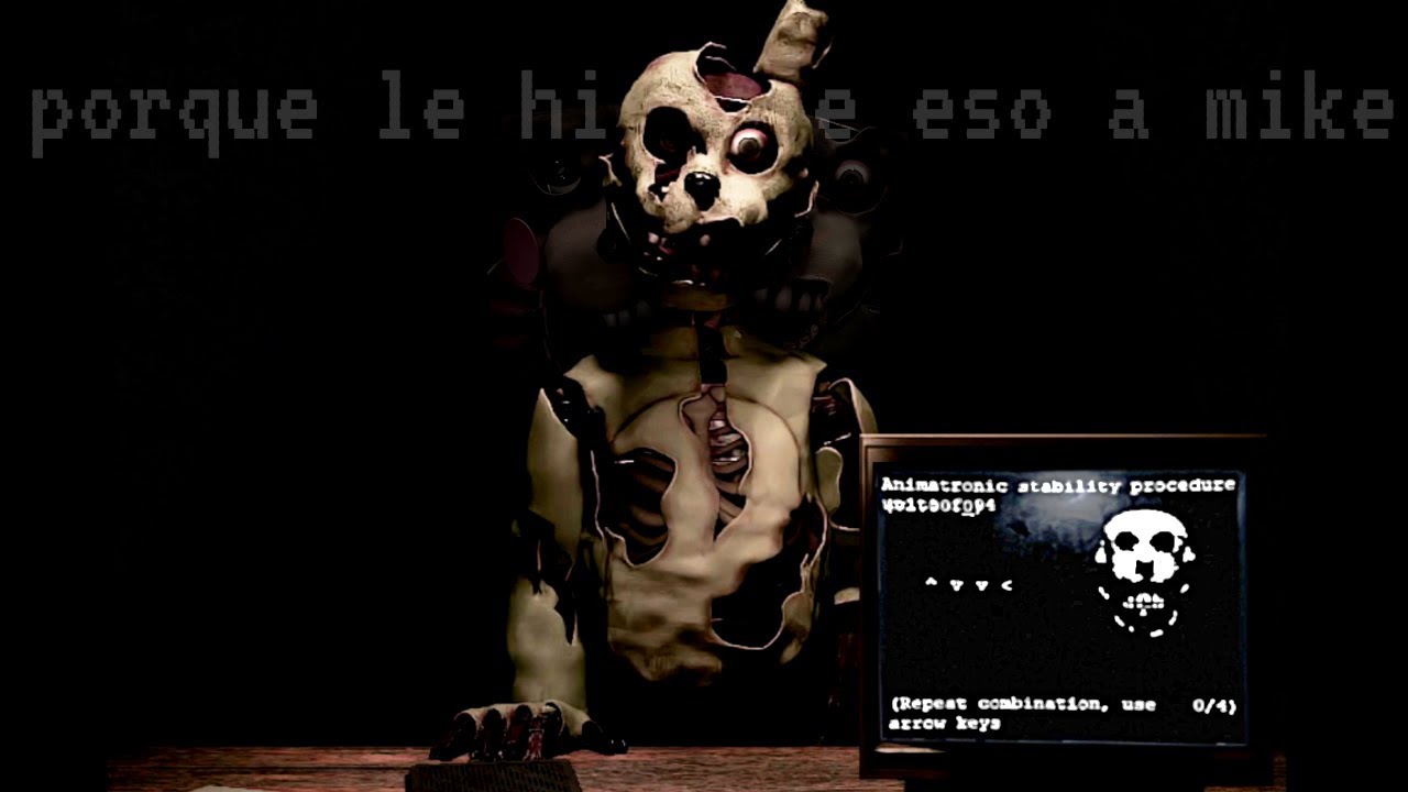 NUNCA HAS VISTO UN FNAF TAN PERTURBADOR