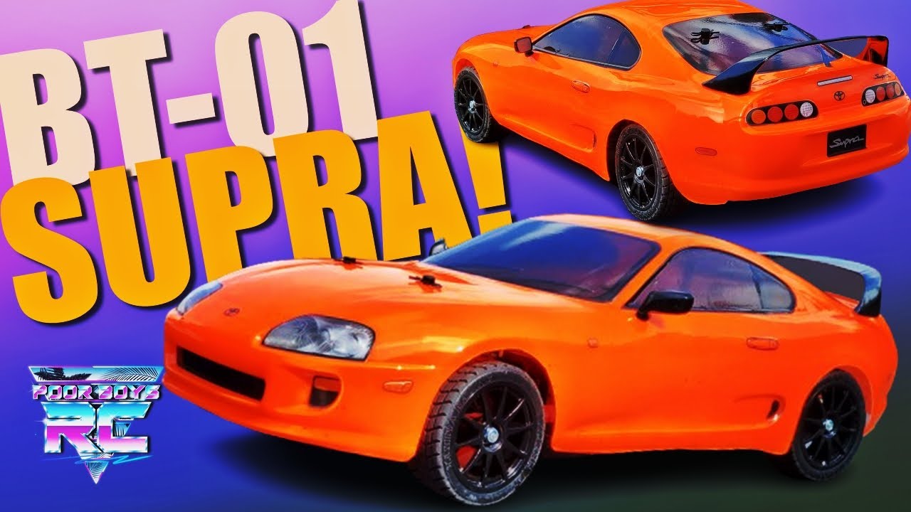 All New! Tamiya BT-01 Toyota Supra! - Build Review, Field Testing, and Driveline Configuration
