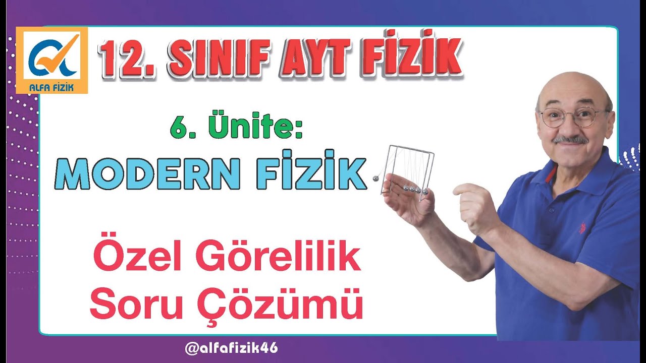 AYT Fizik - Özel Görelilik soru Çözümü