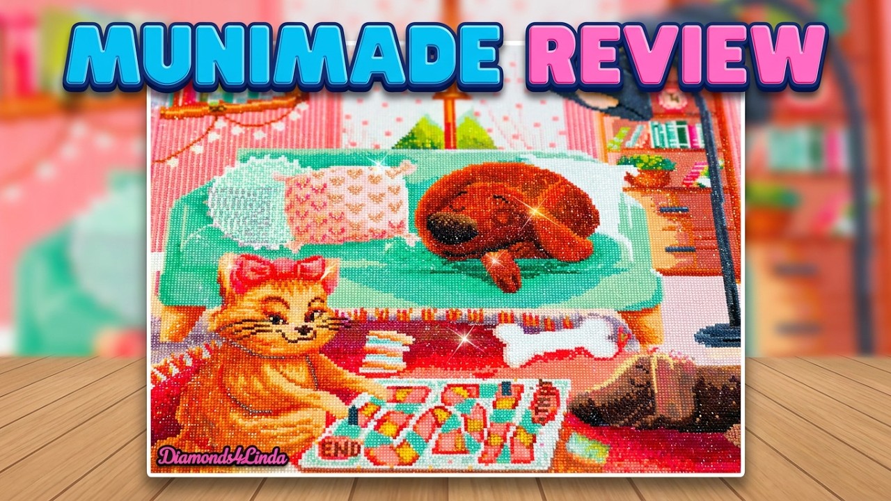 Munimade Diamond Painting Post Review (My Thoughts) Pet Games