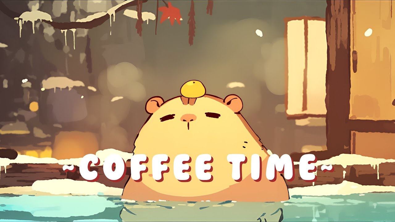 Capybara Lofi Radio - Lofi Hip Hop for Studying ~ Peaceful Moments ~ 🦫 🎧 ✨