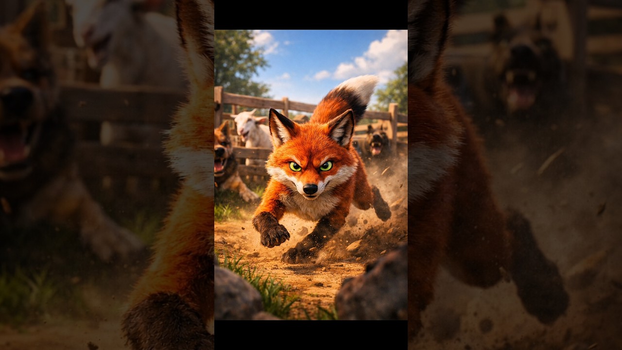 A Fox Did a Very Difficult Job… The Ending Will Shock You 😱