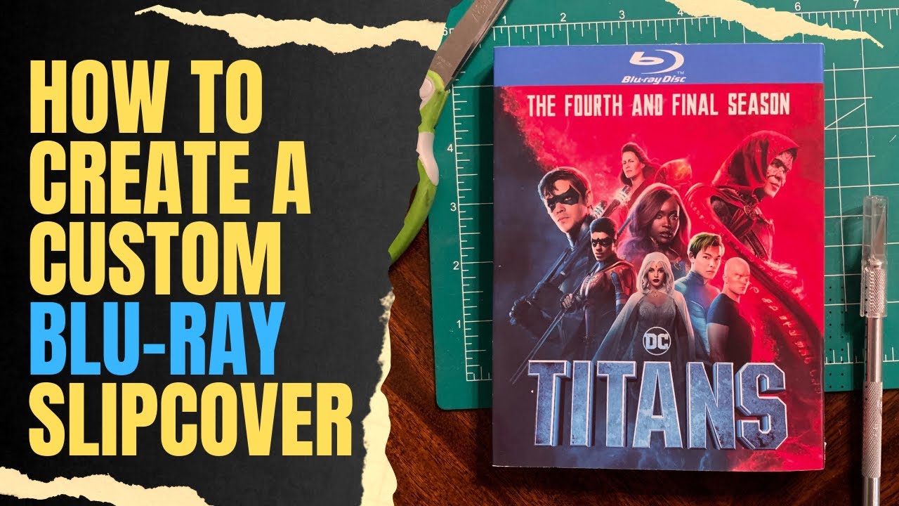 Как создать собственный чехол для Blu-Ray-диска