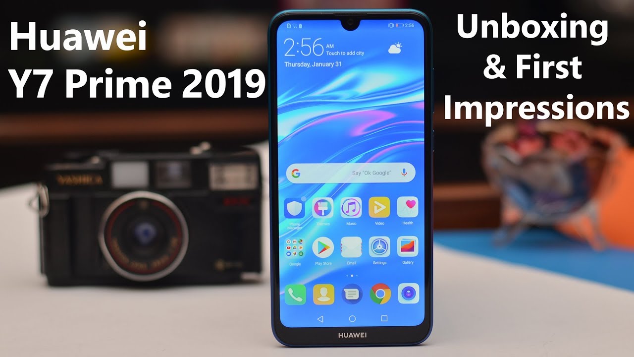 Huawei Y7 Prime 2019 - Unboxing & First Impressions (Urdu/Hindi)