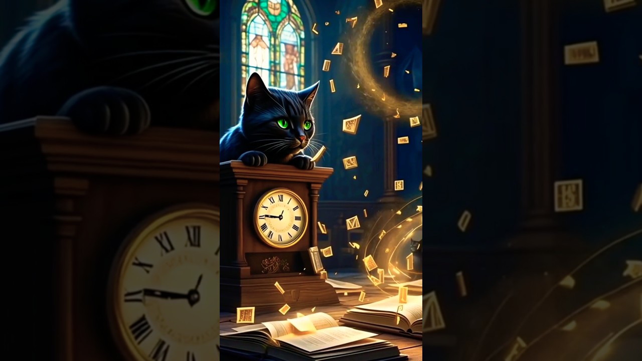 The Guardian Cat of the Library – A Magical Bedtime Story | Enchanted Books & Adventure 