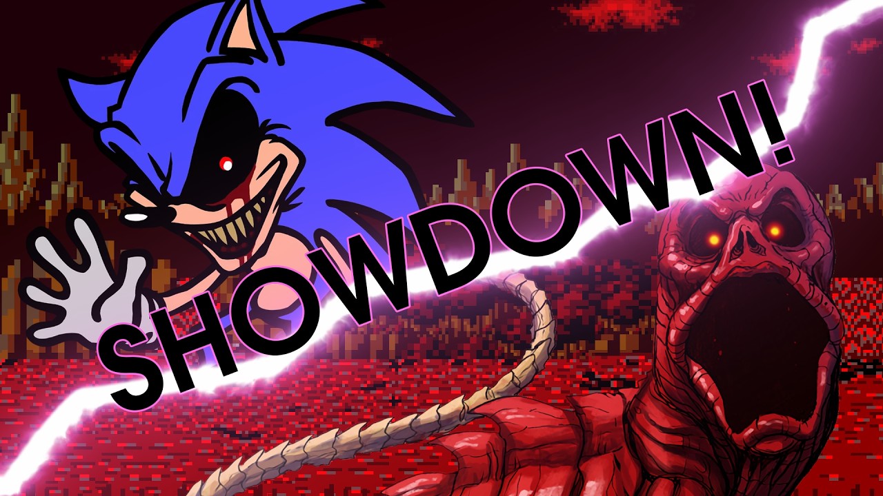 Sonic.EXE vs RED (Creepypasta) | SHOWDOWN!
