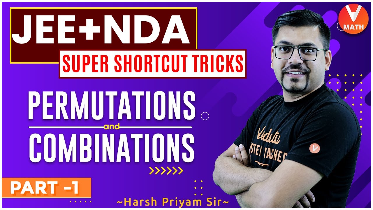 Solve Permutations And Combination Questions In 3 Seconds | Super Shortcut Tricks for JEE (P1)V Math