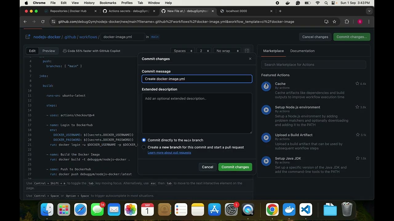 Docker Automation: Build & Push Docker Image with GitHub Actions in 15 Minutes (2024)
