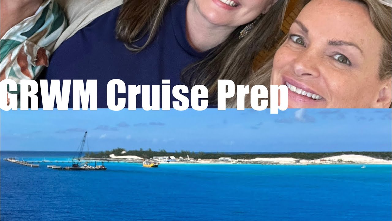 GRWM to cruise HAUL! #cruise #hauls #grwm #makeup #vacation 